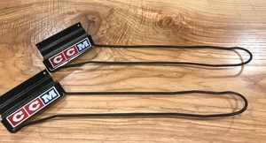 Vintage Roller Hockey CCM BRAND Skate Displays (2) Retail Slatwall 80s 1st Gen