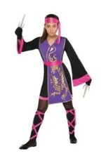 Sassy Samurai Child Costume Size Medium 8-10