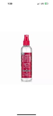 Simply Stylin' Light Silk Hair Spray - Anti-Frizz Silicone Heat Protectant - ...