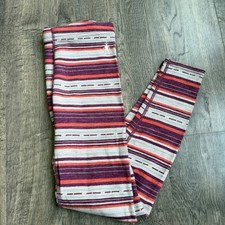 Smartwool Merino 250 Thermal Base Layer Pants Kids Girls Sz M *repaired