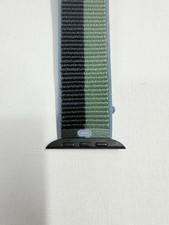 Abyss Blue Moss green sport loop for Apple Watch Series 6 7 8 9 SE