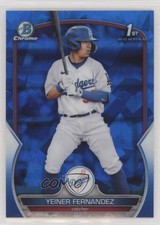 2023 Bowman Sapphire Edition Chrome Prospects Yeiner Fernandez #BCP-138 4k8