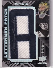 08/09 UD BLACK STEVE MASON LETTERMEN RC SP ROOKIE PATCH AUTOGRAPH AUTO /399 #50