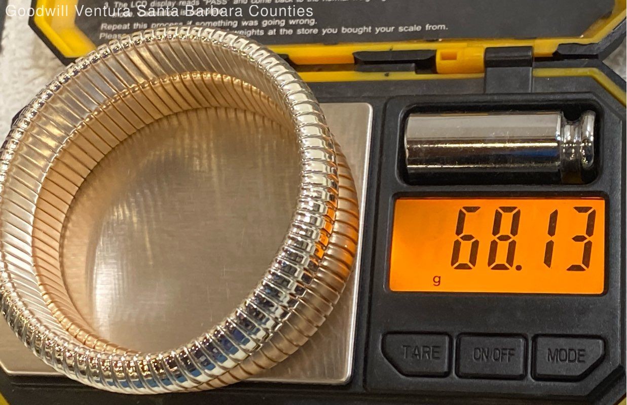 2 Stretchable Coiled Bangle Bracelets - image 8