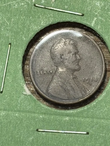 1918-D Lincoln Wheat One Cent 1c XF