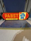 VINTAGE PABST BLUE RIBBON BEER LIGHT UP SIGN 36” X 10” GREAT CONDITION