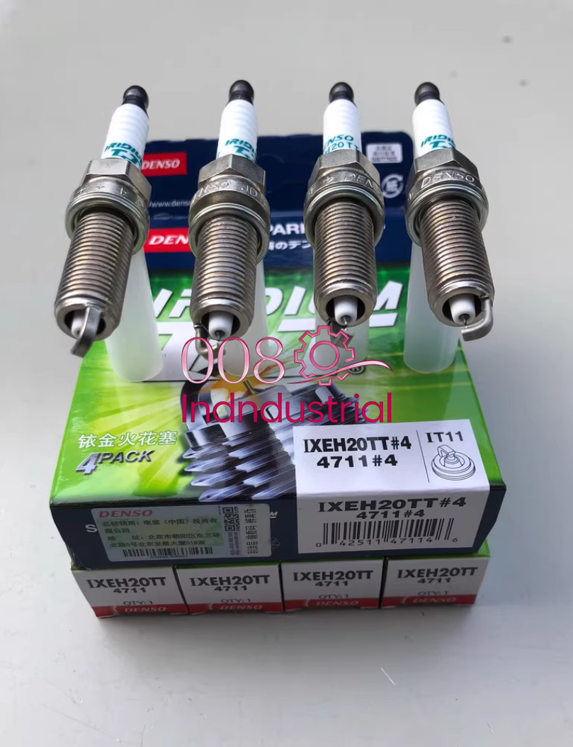 4Pcs New Denso Iridium Spark Plug 4711 IXEH20TT