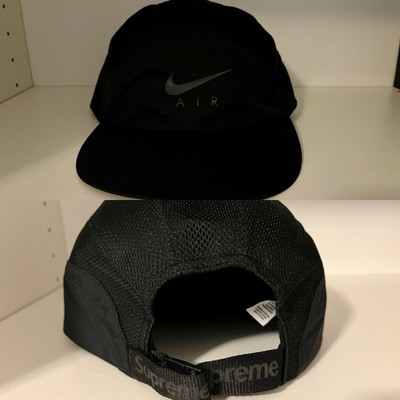 F/W 17 Supreme x Nike Trail Running Hat Black