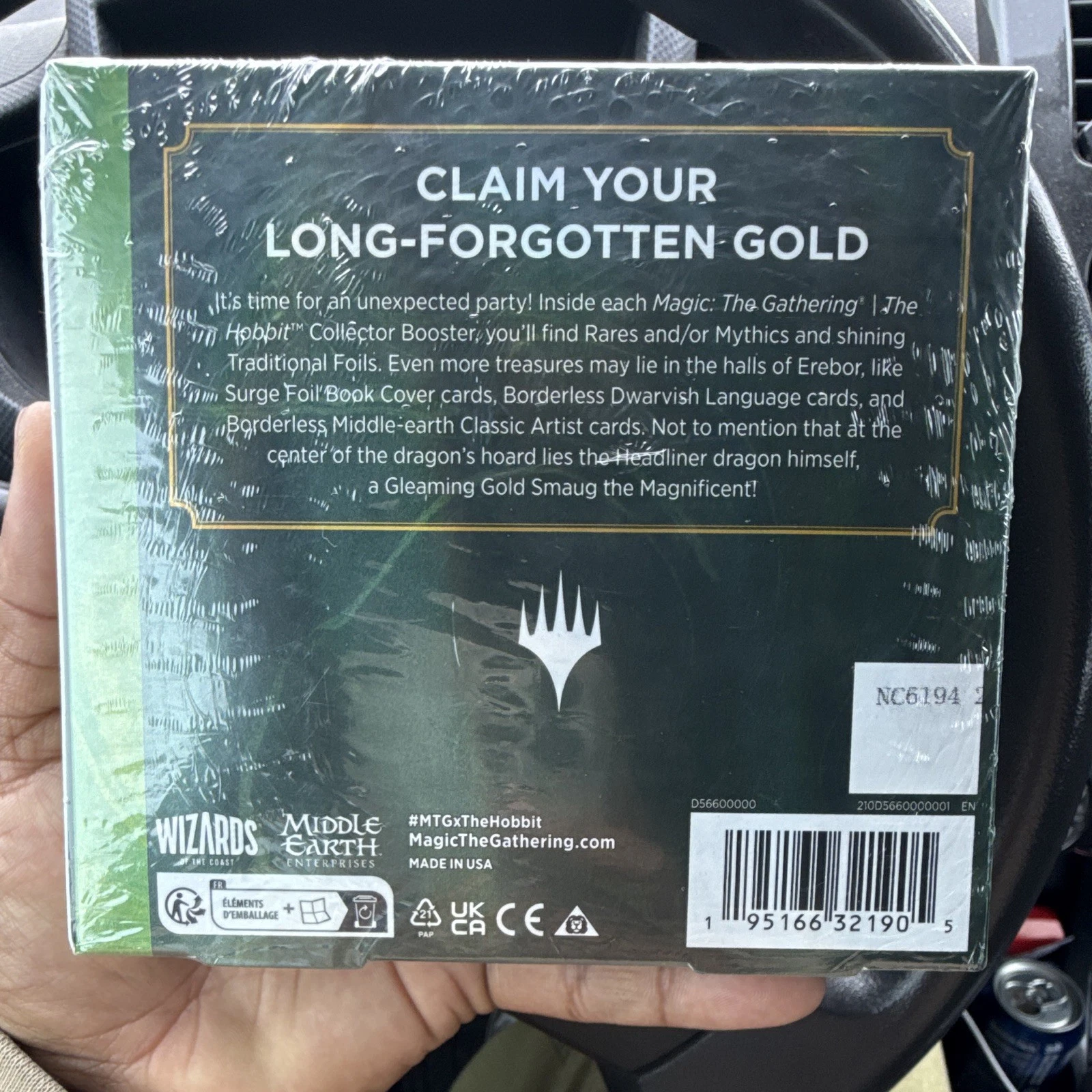 Magic: The Gathering The Hobbit Collector Booster Box 15 Cards English - product detail image 2
