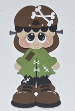 Franky Boy. Scrapbook, Card making Paper Piecing.