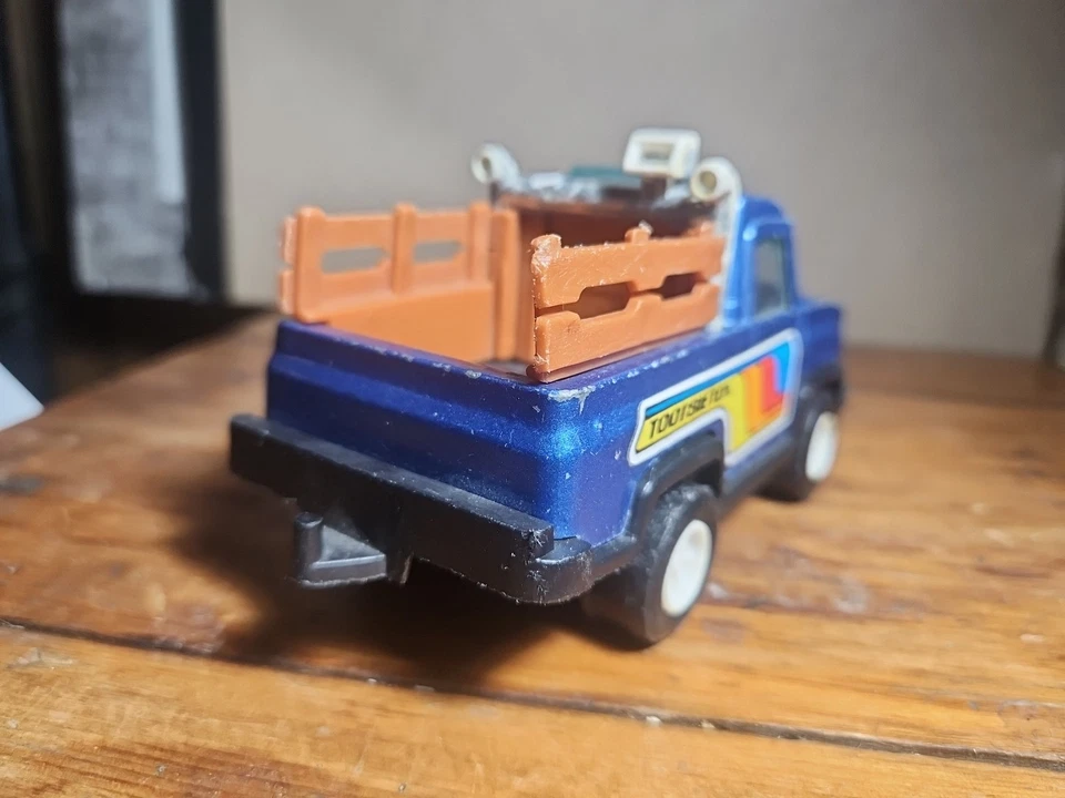 1978 Vintage HTF Tootsie Toy Blazer Pick Up Truck Strombecker USA Blue - Image 2 of 4