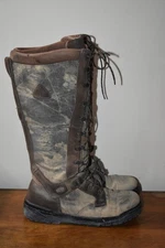 Rocky Men's 16" Lightweight Waterproof Snake Boot Lace Up Size 8 Wide