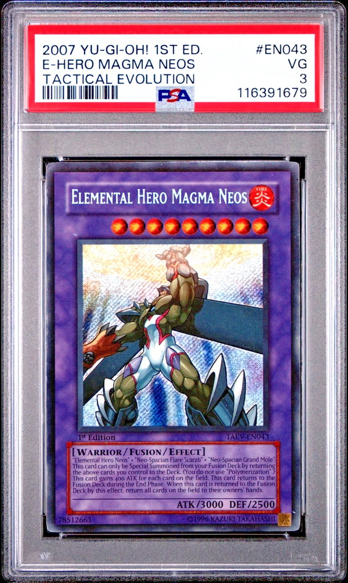 Elemental Hero Magma Neos TAEV-EN043 Tactical Evolution for sale