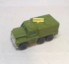 Matchbox Lesney Superfast No16 BADGER in " ARMY OLIVE GREEN with CREAM RADAR "