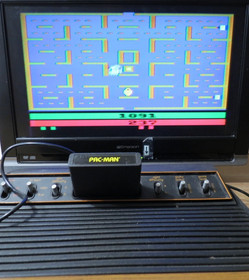 Atari CX-2600 6-Switch Console Bundle 2 Joysticks 2 Paddles OEM Power - WORKING