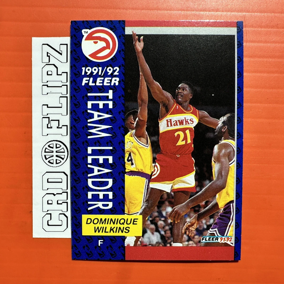 Fleer Dominique Wilkins Basketball 1991-92 Season Sports Trading Cards &  Accessories for sale | eBay