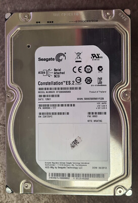 Disque Dur Interne Seagate Constellation ES.2 3To - SAS 6Gb/s 7200RPM - 3,5" (ST33000650SS)