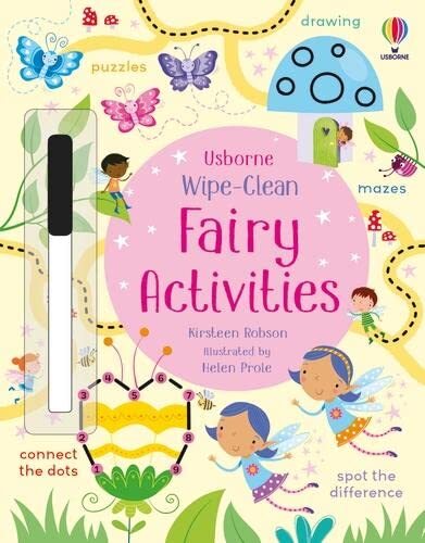 Wipe-Clean Fairy Activities (Wipe-clean Activities)-Kirsteen Rob