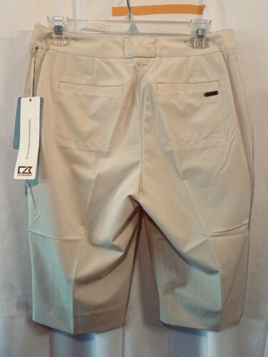 Cutter & Buck 4 NWT Women Bermuda Shorts Khaki Light Tan Size 4 - Picture 14 of 14