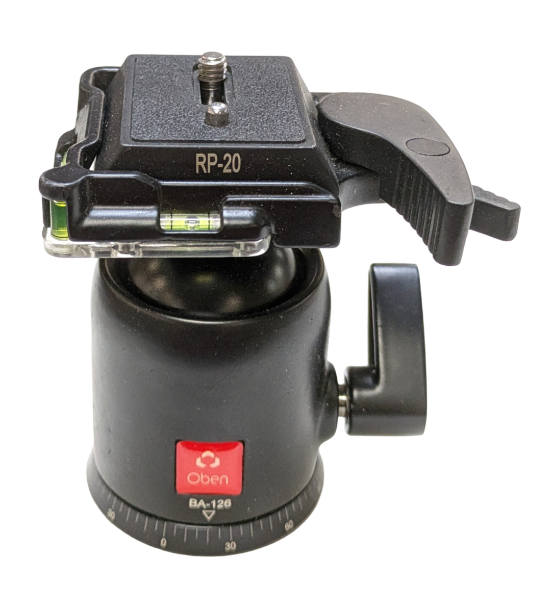 OBEN BA-126 Dual Action Travel Ball Head with RP-20 Quick-Release