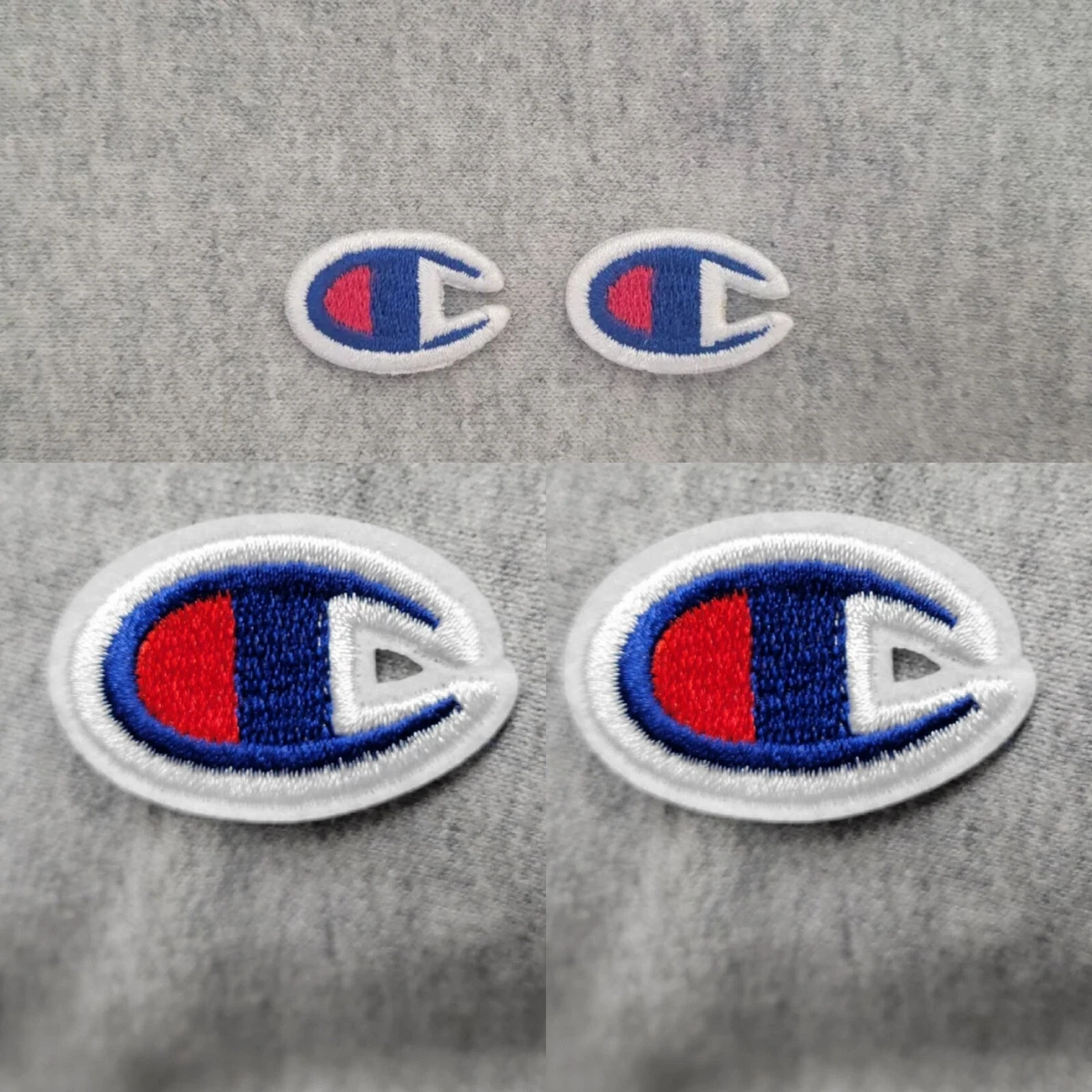 (1 or 2 pack) M/XL Champion replacement patch (Original hoodie company)