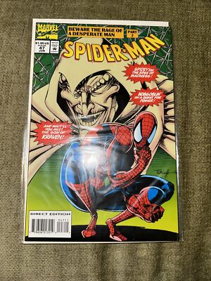 SPIDER-MAN #47  BEWARE THE RAGE OF A DESPERATE MAN PART 2 Marvel Comics