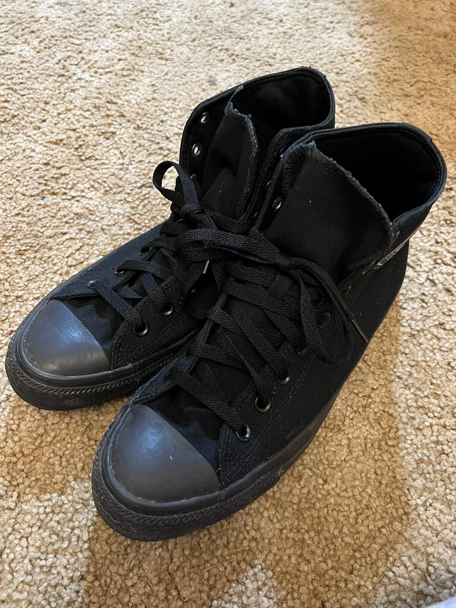 Black converse hotsell mens size 10