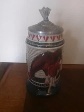 Anheuser Busch Collector's Club  2000 BORN TO GREATNESS Beer Stein w Coa