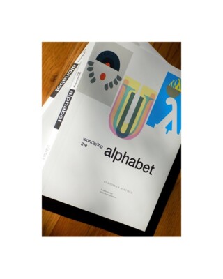 Wondering the Alphabet - Art/Poetry/History of Typography coffee table book 