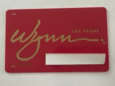Wynn Casino Players Card Club Rewards Slot Card Las Vegas Nevada