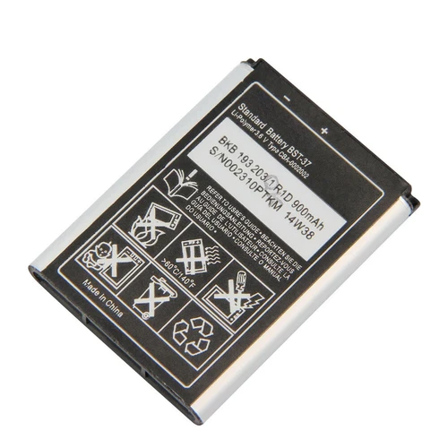 New BST-37 900mAh 3.6V Standard Cellphone Battery For Sony Ericsson W810i K750i - Picture 3 of 5