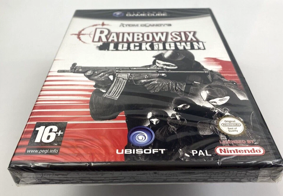 Gamecube Tom Clancy's Rainbow Six Lockdown, ( 2005 ) UK Pal, New Factory Sealed - Image 3 of 4