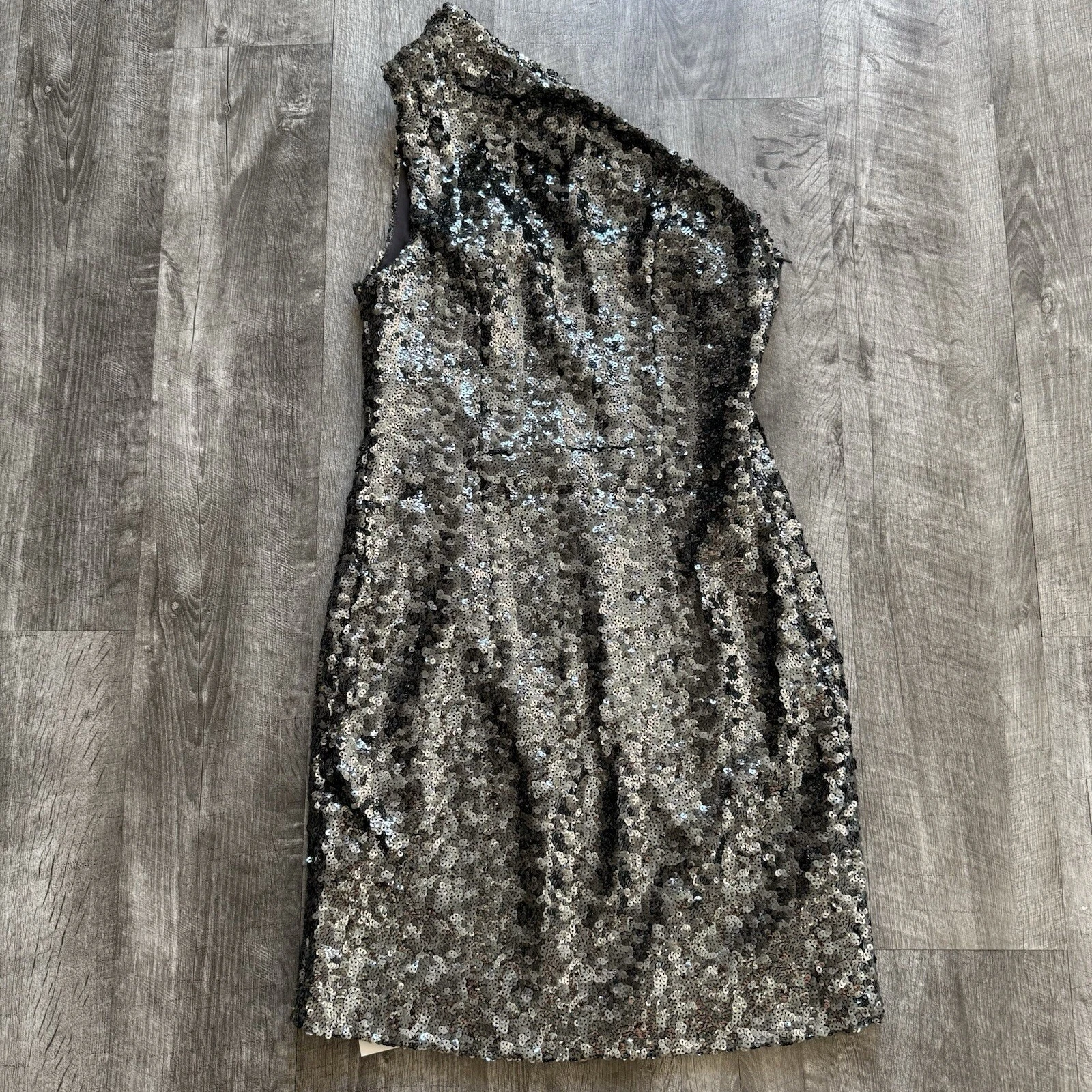 VALENTINO Mini abito HANEY Valentina paillettes canna di fucile