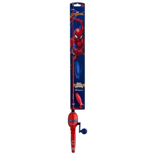 Kits de pêche jeunesse Shakespeare SPMANKIT-B Spiderman 2'6" combo spincast - Photo 1/1