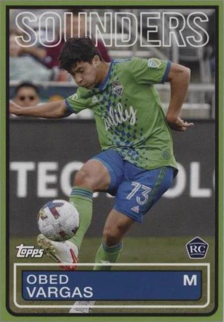 2023 Topps MLS Obed Vargas #83T-4 - 1 of 1