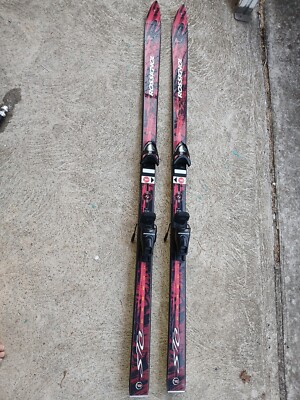 Rossignol STC CARBON SLALOM SKIS 173 CM WITH FD 60 BINDINGS - RED