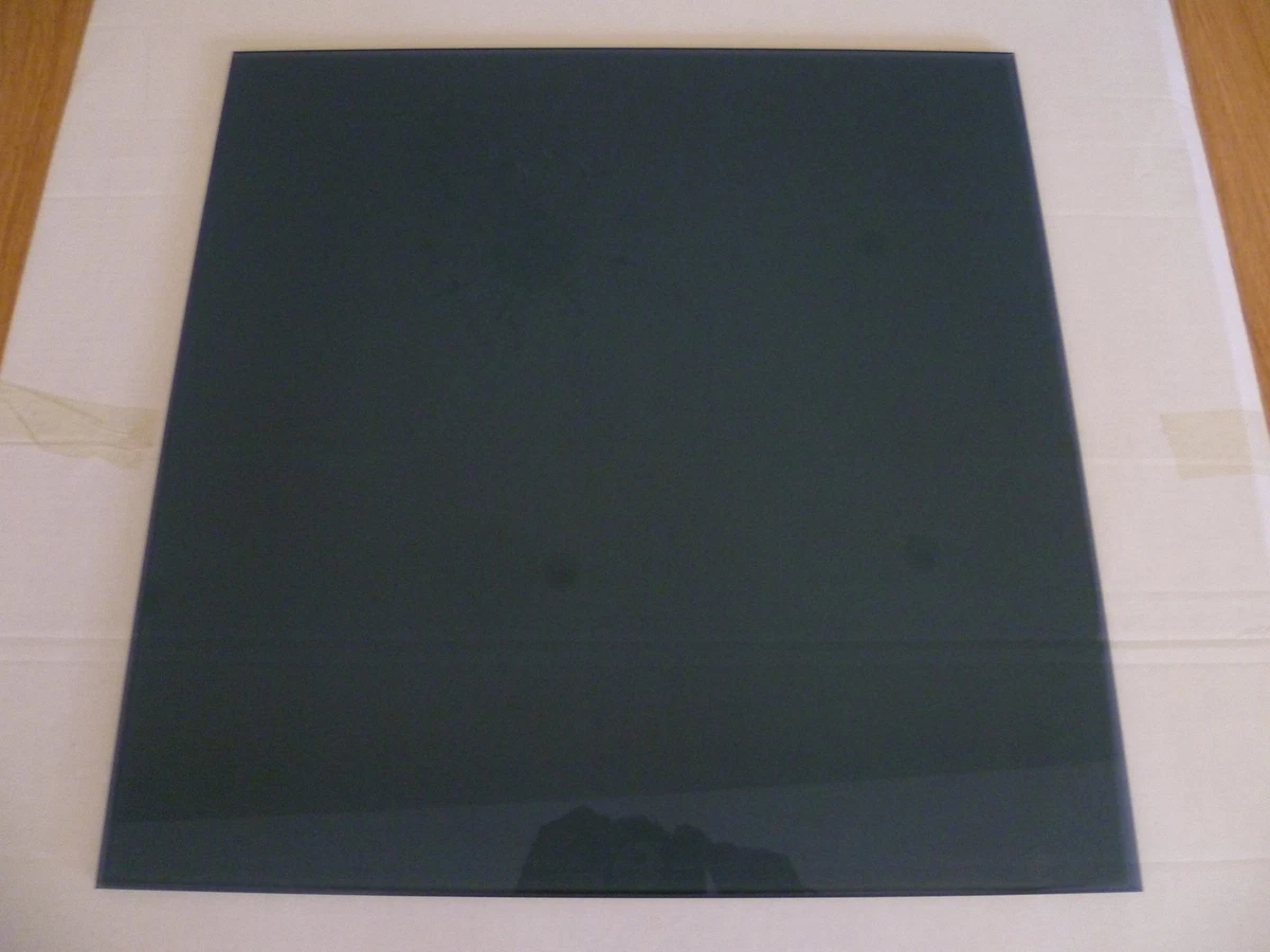 Black tempered sale glass table top