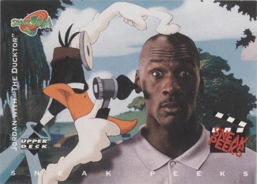 Michael Jordan Space Jam Album nn CGC 8.0 White (Classic Warner