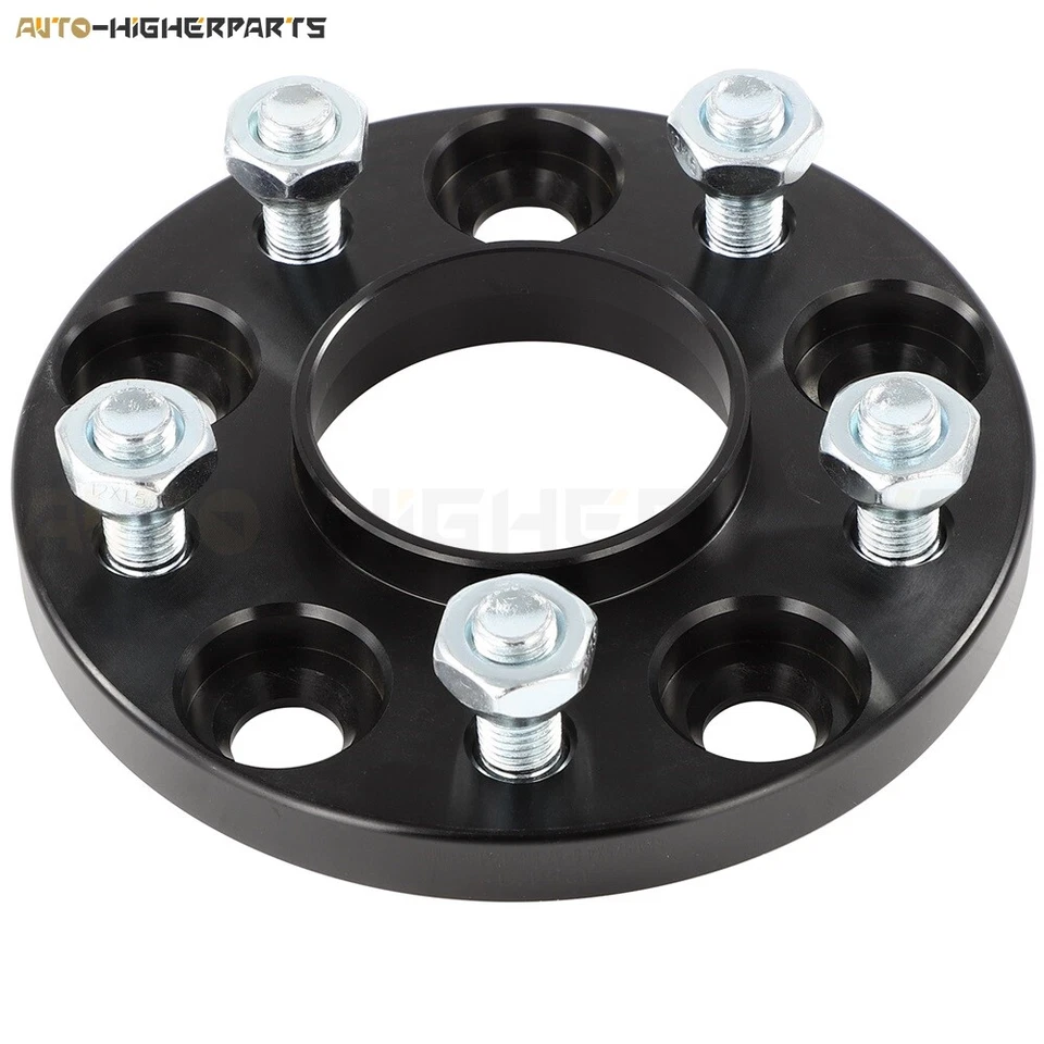 For 2002-2017 Mitsubishi Lancer 4 Pcs 15mm 5x4.5 Hub Centric Wheel Spacers - Image 3 of 4
