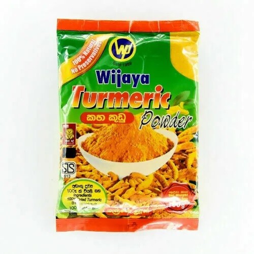 Wijaya Natural Turmeric Root Powder Ceylon 100 Premium Quality Pure Spices 100g eBay