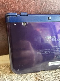 Nintendo New 3DS XL Purple Galaxy Loaded Read Description