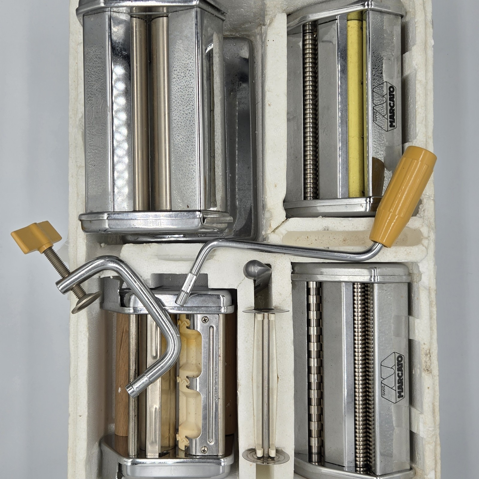 Atlas Marcato Multi Pasta Machine Maker Set Model # 150mm De