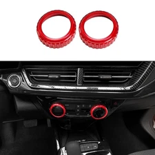 Aluminum AC Air Climate Switch Control Knob Cover for Chevrolet Trailblazer Trax