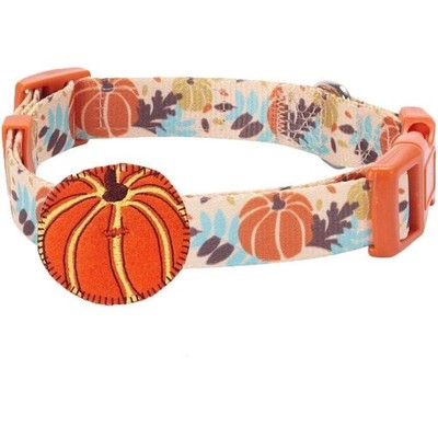 8 Patterns Thanksgiving Fall Harvest Pumpkin Designer Adjustable Collar L