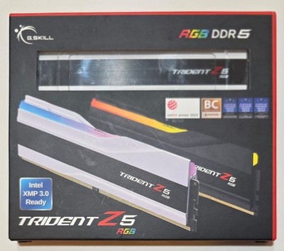 G.SKILL Trident Z5 RGB 32GB (2 x 16GB) DDR5-6400 CL32 WHITE -BRAND NEW-SEALED