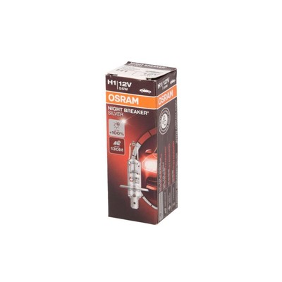 Glühlampe Halogen OSRAM H1 Night Breaker Silver 12V, 55W, 1 Stück [K]