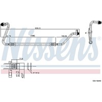 Nissens 841013 Hochdruckleitung, Klimaanlage