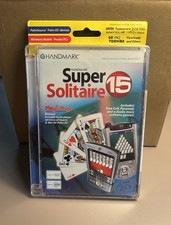 Handmark Super Solitaire 15 for WIndows Pocket PC or Palm OS NEW/SEALED