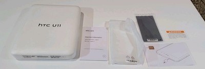 HTC U11 Original Box And Paperwork For Sapphire Blue Box and Paperwork ONLY 