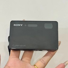 SONY Cyber-Shot DSC-TX300 Digital Camera W/SD Card Charger Tested